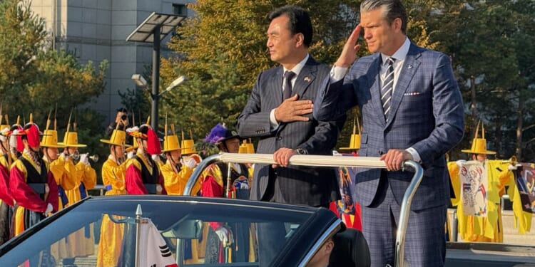 U.S. forces in Korea could take part in China war, Hegseth says