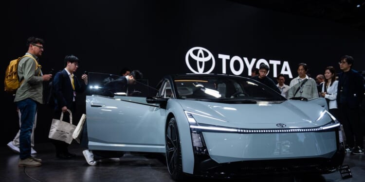 Toyota reports a drop in profit as Donald Trump's taxes hurt Japanese automakers