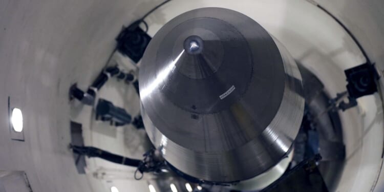 Air Force launches unarmed missile to test ICBM system