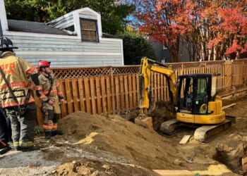 Worker hospitalized with serious injuries after Northwest D.C. home collapses
