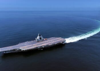 China seeks to project power beyond its coast with the new Fujian aircraft carrier