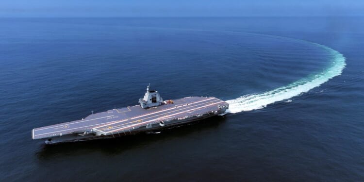 China seeks to project power beyond its coast with the new Fujian aircraft carrier