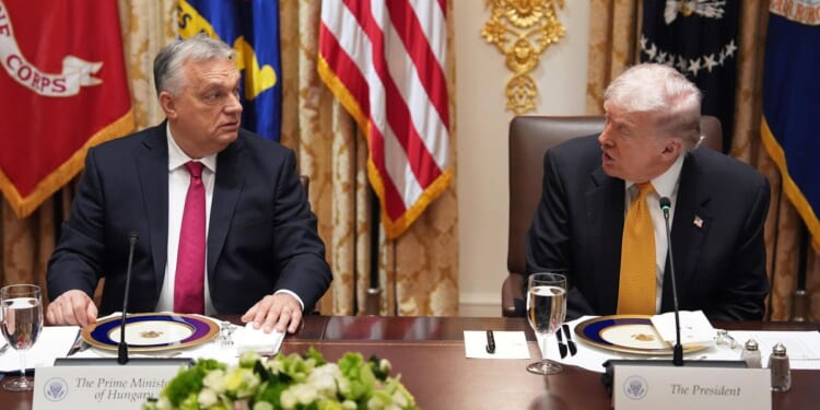 Trump welcomes Orban to White House as Hungary's PM seeks exemption from U.S. sanctions on oil