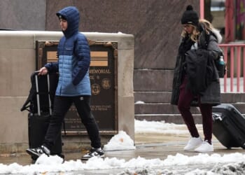 Cold temperatures shock Southeast U.S. while snowfall blankets parts of Northeast