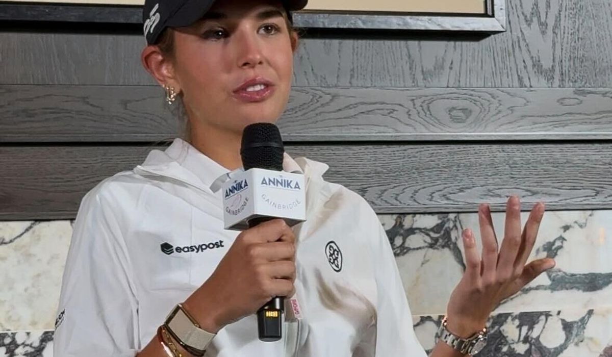 Trump's granddaughter adds buzz to LPGA tournament