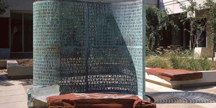 Final code on Kryptos remains unsolved. The CIA sculpture's creator is auctioning the solution