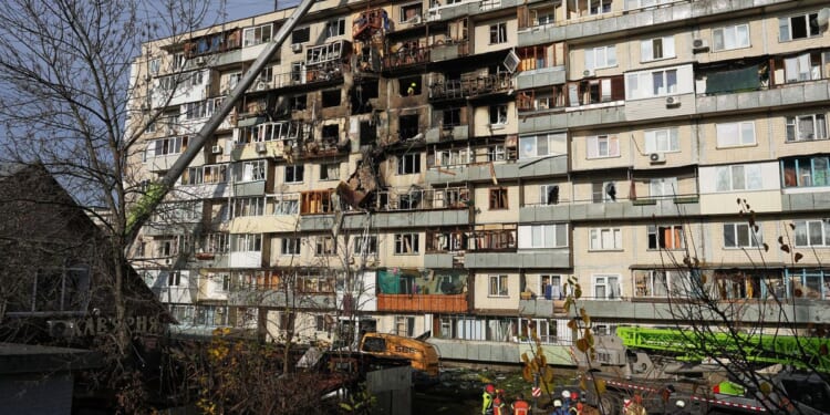 Russian drone and missile attack on Kyiv kills 6 people and injures at least 35