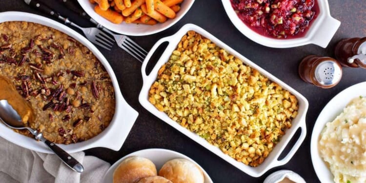 The new stars of Thanksgiving dinner -- the side dishes