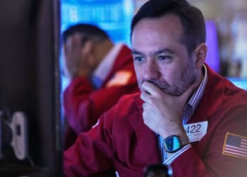 Wall Street scrambles back from a big Friday morning loss as Nvidia and bitcoin swing