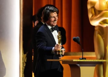 Tom Cruise awarded Oscar lifetime achievement trophy at the Governors Awards