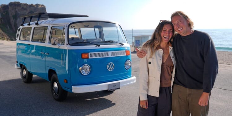 Vintage Volkswagen survived California wildfires and melted hearts, now restored
