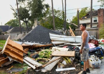 Americans wary of Thanksgiving travel weather after Texas tornadoes, rain and snow elsewhere