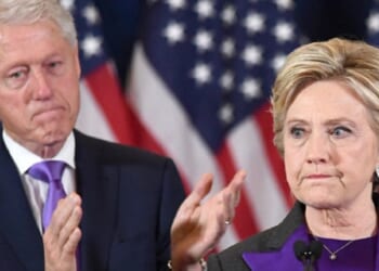 Former President Bill Clinton and former Secretary of State Hillary Clinton pictured in a file photo.