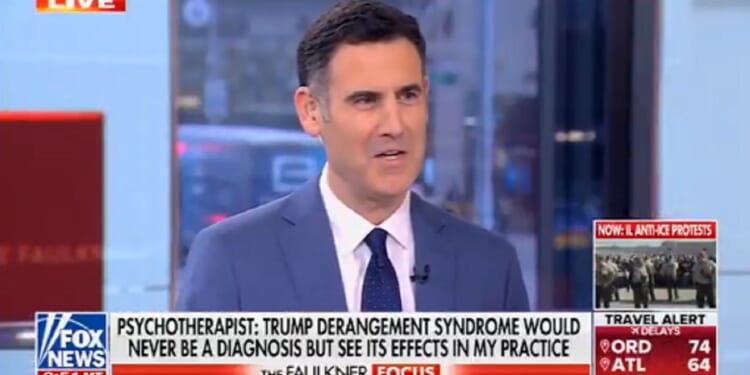 Manhanttan-based psychotherapist XXX Alperton appears on "The Faulkner Focus" on Nov. 14.