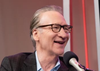 Bill Maher visits The Megyn Kelly Show at the SiriusXM Studios on May 20, 2024, in New York City.