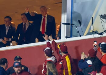 Sports Writers Hit Trump for 'Sportswashing' at Commanders Game