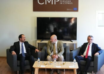 Water, cheese and crossings aim to build trust for split Cyprus' rival leaders