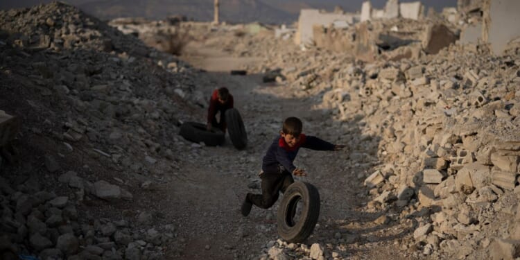 Syrian supporters cheer after repeal of Assad-era sanctions through NDAA