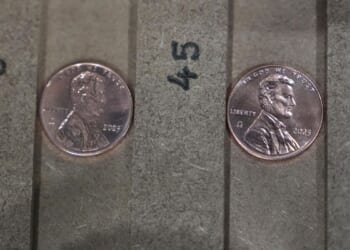 Last pennies ever minted for circulation sold at auction for $16.76 million