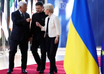 EU leaders in high-stakes summit prepare to take unprecedented steps to help Ukraine
