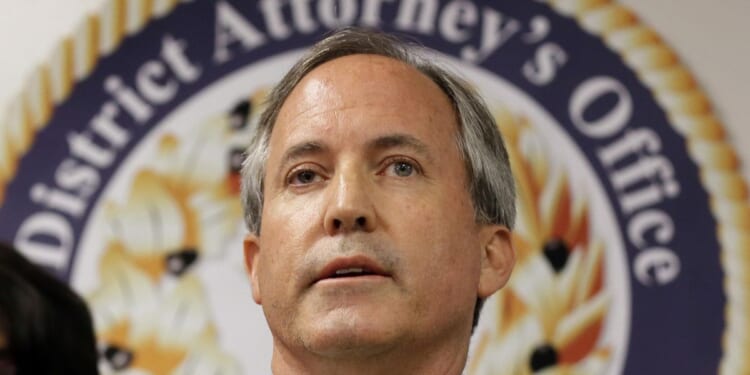 Ken Paxton, Texas AG, launches 'tip line' to report biological males in female restrooms
