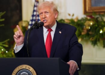 Trump in White House address declares America is on brink of economic boom