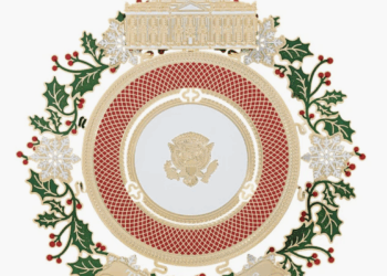 45th White House Christmas ornament recalls Reagan state dinners