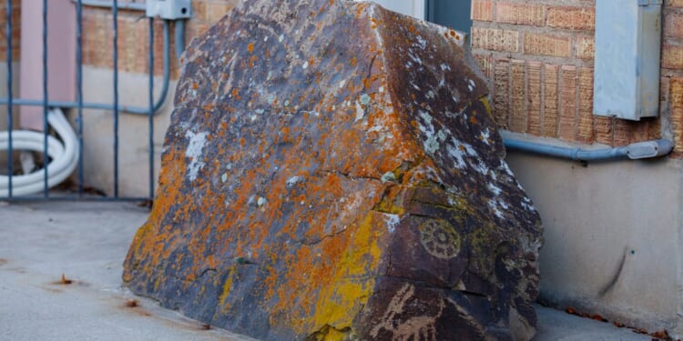 Church repatriates sacred Shoshone Nation rock covered with petroglyphs