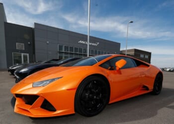 New Jersey police partner with Lamborghini to raise awareness about opioids