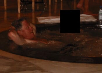 Former President Bill Clinton turns up in newly released 'Epstein files' -- in a hot tub