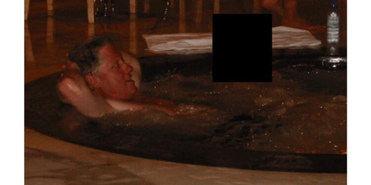 Former President Bill Clinton turns up in newly released 'Epstein files' -- in a hot tub