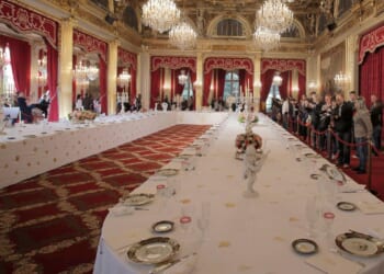 Elysee Palace silver steward arrested for stealing thousands of euros' worth of silverware