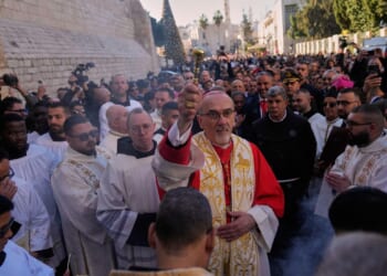 Thousands flock to Bethlehem to revive Christmas spirit after two years of war in Gaza