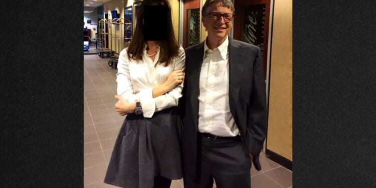 Forbes noted that the some of the photos in the Epstein document dump feature billionaire Bill Gates "standing alongside anonymous women."