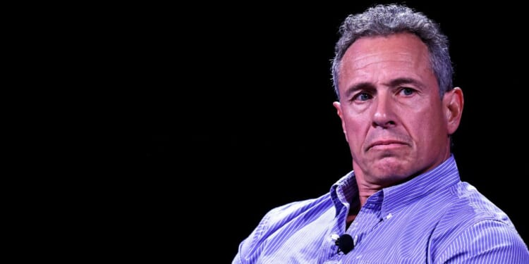 Chris Cuomo speaks at an event in New York City on June 10, 2025.