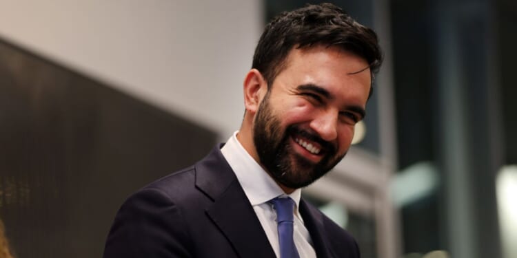 New York City Mayor-elect Zohran Mamdani smiles at a news conference in New York City on Dec. 17, 2025.