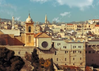 A view of historical Bethlehem.
