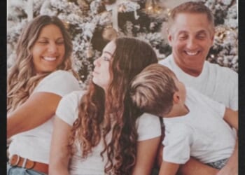A family friend shared the Biffle family's heart-wrenching Christmas card on social media after receiving it just days after they were killed in a plane crash.