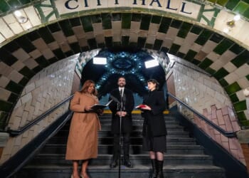 Zohran Mamdani takes oath as New York City mayor at historic subway station