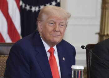 Trump says his MRI scan was CT scan, denies falling asleep in White House meetings