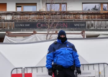 Revelers at Swiss Alpine bar describe horror when a fire broke out, leaving about 40 dead