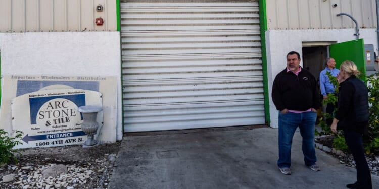 Trump shops for marble while in Florida