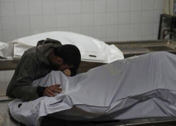 Grandmother, grandson burn to death in Gaza tent while cooking; Angelina Jolie visits Rafah crossing