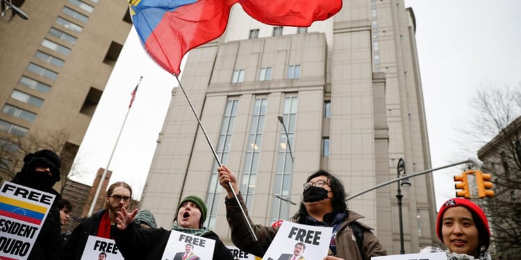 Nicolas Maduro, donning blue prison uniform, pleads not guilty in first appearance in NYC