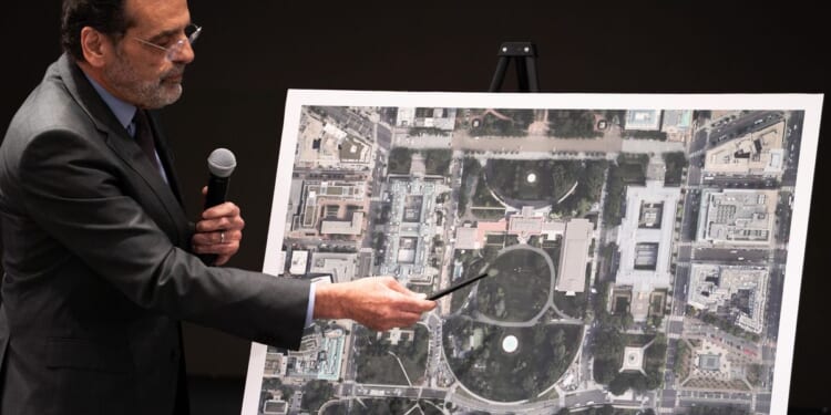 White House ballroom planners propose second story over historic colonnade, new visitors center