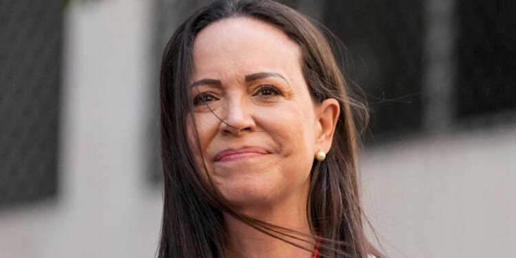 Pope Leo XIV meets with Maria Corina Machado, Venezuelan opposition leader, in a surprise audience