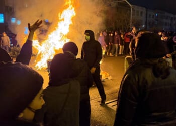 EU leaders threaten tougher sanctions on Iran as protest death toll soars