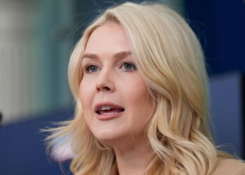 'You shouldn't even be sitting in that seat': Karoline Leavitt dresses down reporter