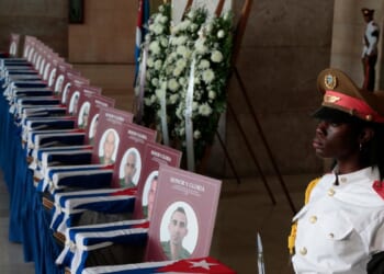 Havana protesters denounce U.S. raid that killed dozens of Cuban security officers