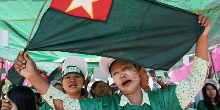 Myanmar military-backed party extends lead ahead of final election round